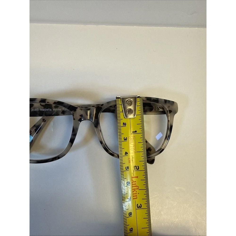 Kam Dhillon Eyeglasses Womens 3085 Isabella White Tortoise (FRAMES ONLY) READ - Picture 7 of 12